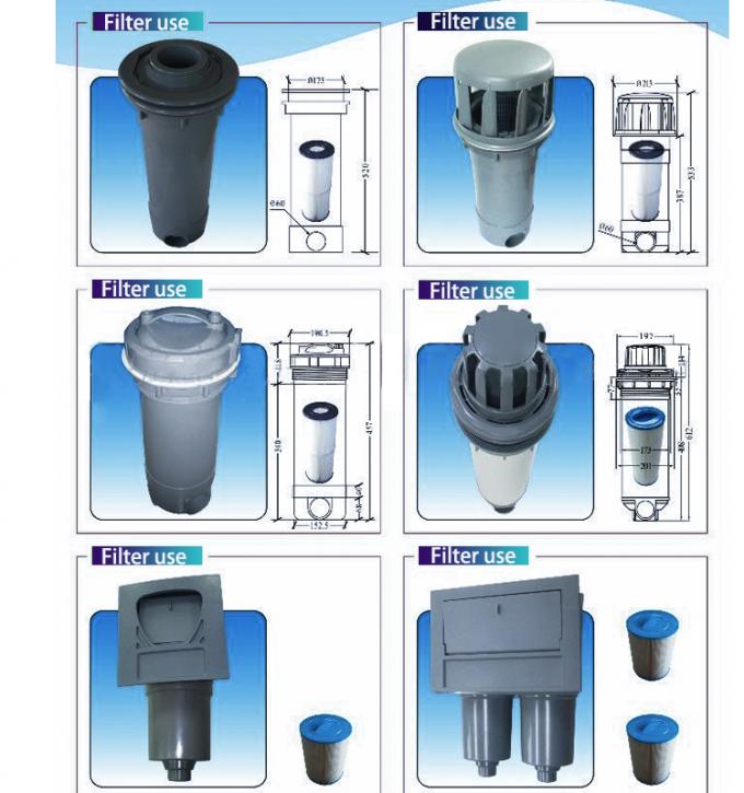 Drehende Düse Badekurort-Jet Gate Valvess /Air/aufblasbare Badekurortfilter 0 der heißen Wanne