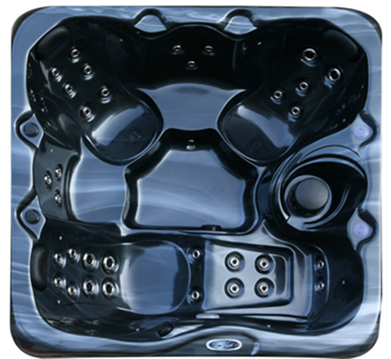 Acryl-Whirlpool für 5 Personen, Outdoor-Spa, Balboa-System, Kalttauch-Whirlpool-Badewanne