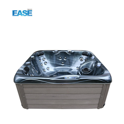 E-160S Dubai Hydromassage Spa-Bäder Whirlpool Weißer Marmor Whirlpool