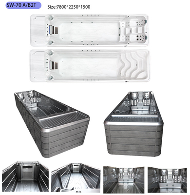 7 Meter Outdoor Acryl Schwimmbad Spa Pool Endlos Schwimmbad
