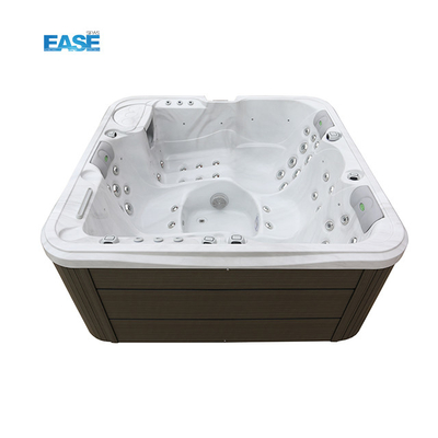 Weißes Outdoor Spa Whirlpool Acryl Spa Balboa System 54 Gesamtreaktoren