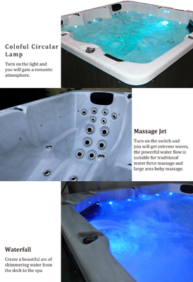 3 Sitzplätze 2 Lounges Spa Massage Whirlpool 1800L Wasserkapazität