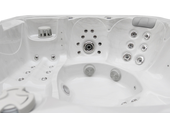 Jacuzzi Außenbad Spa Acryl Massage Bad Selbstreinigung Spa-Pools für 6 Personen