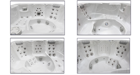 SAA-Genehmigung 4 Personen Whirlpool Balboa Steuerungssystem mit Acryl-Massagepumpe