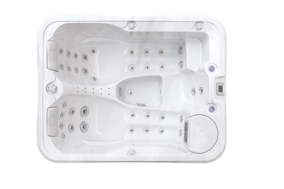 E-372D Acryl Whirlpool Massage Outdoor Spa Bad Balboa Schwimmbad für 3 Personen