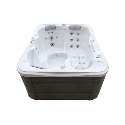 Acryl-Hydrotherapie Whirlpool Massage Spa Whirlpool für 4 Personen zur Erholung im Freien