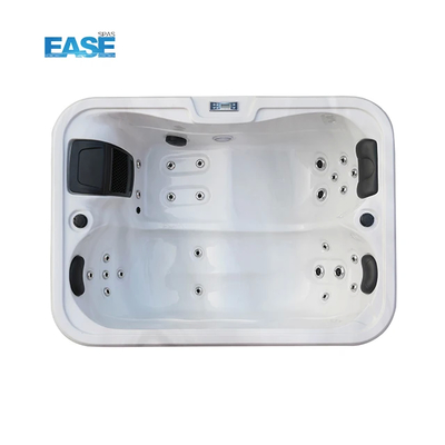 Kompakter 2 Personen Outdoor-Whirlpool Acryl 2180×1090×830mm