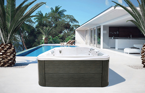 4 Personen Outdoor Whirlpool Spa Garten Portable Massage Bad Design