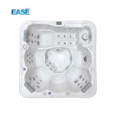 470 kg Hydrotherapie Spa Whirlpool mit 6 Sitzplätzen und 3 PS 2 Geschwindigkeits-Massagepumpe