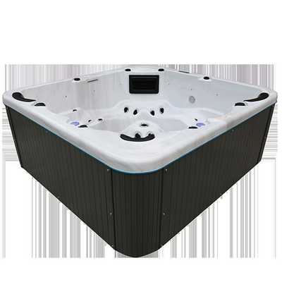 Freistehender Smart 5-Person-Whirlpool mit High Flow-Jets / WiFi / Bluetooth-Lautsprechern und Balboa-System