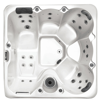 Luxuriöser Whirlpool für 5 Personen mit Whirlpool Massage Acrylbad mit Bluetooth-Lautsprecher