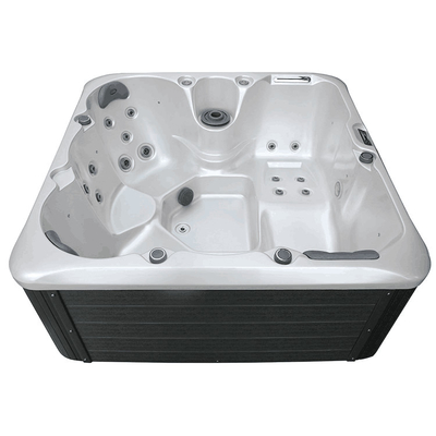 Luxuriöser Whirlpool für 5 Personen mit Whirlpool Massage Acrylbad mit Bluetooth-Lautsprecher
