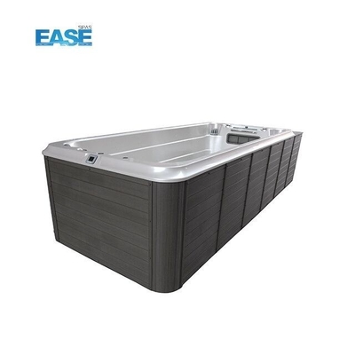 Freistehendes Schwimmbad für den Garten 5 Meter Endloses Schwimmbad Whirlpool mit Massagefunktion