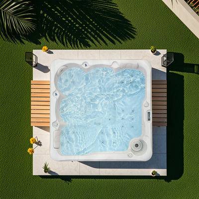 Acryl 5 Personen Outdoor Swim Spa Pool Garten Relax Massage Whirlpool Whirlpools