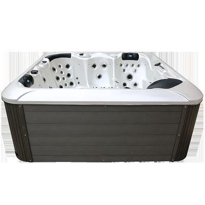 Garten 5 Sitzplätze Luxus-Massage-Spa-Badewanne Außen-Whirlpool Whirlpool Acryl freistehendes Spa-Bad Für Villa
