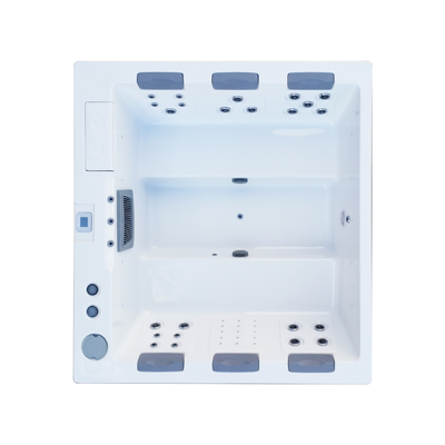 Ease Spa Rechtswinkel Whirlpool Party Spas 6 Personen Massage Whirlpool