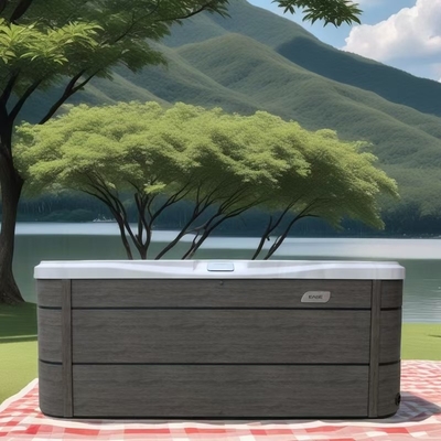 3-4 Personen Jacussii Outdoor Spa Whirlpool mit LED-Leuchten und Energie-Design