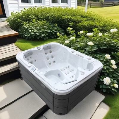 Gute Qualität Acryl Außenbad Hydro Massage Spa Pool Sauna Whirlpool