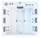 Personalisierte Acryl-Badewanne Familie SPA-Pool Energieeinsparende und Anti-Eis-Whirlpool