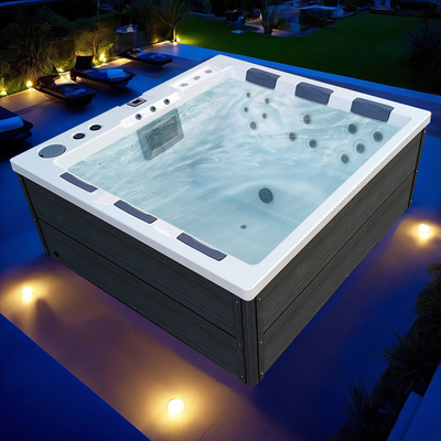 Personalisierte Acryl-Badewanne Familie SPA-Pool Energieeinsparende und Anti-Eis-Whirlpool