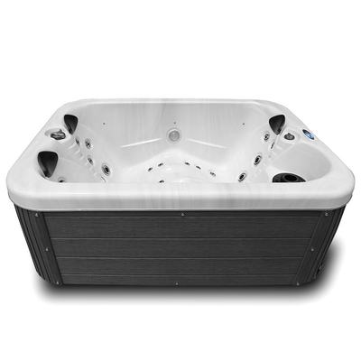 Acryl-Whirlpool für 2 Personen, Whirlpool, Massage, Garten-Whirlpool mit LED-Leuchten