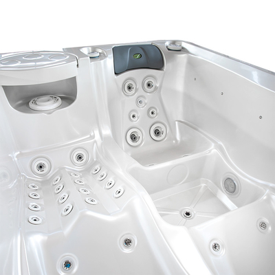 Balboa-Kontrollsystem-Acryl3 Personen-Strudel-Massage-im Freien heiße Wanne für Landhaus