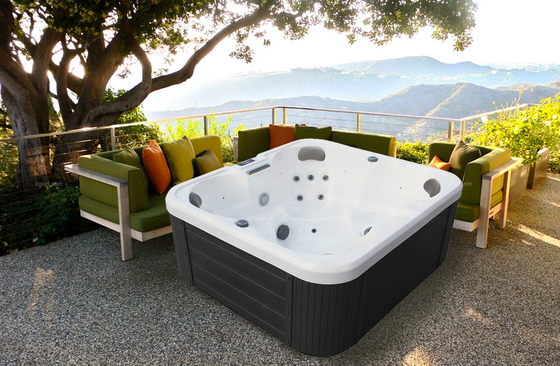 4 Personen-tragbare heiße Wannen-Strudel-Massage-acrylsauerbadewannen