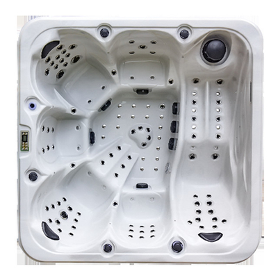 Luxusgroßer Strudel-Massage-Badewannen-acrylsauerbadekurort-im Freien heiße Wannen