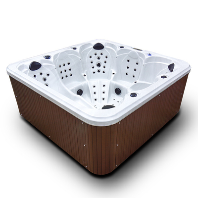 Luxusgroßer Strudel-Massage-Badewannen-acrylsauerbadekurort-im Freien heiße Wannen