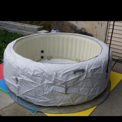 2.0m weiße Massage-aufblasbare Badekurort-heiße Wannen-Strudel-Badewanne