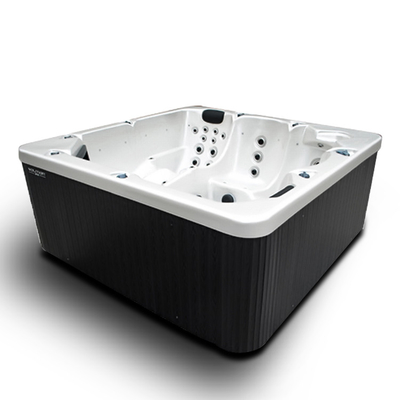 5 Personen 3 Sitzplätze 2 Liegestühle Massage Hydrotherapie Hot Tube Spa Pool für den Komfort im Freien