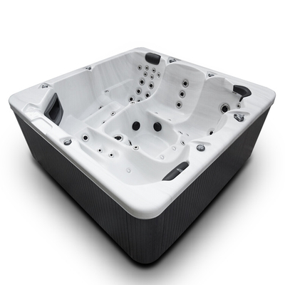 5 Menschen große Größen-Acrylhydromassage-Badewannen-heiße Wannen-Badekurort mit Luftblase-Düsen