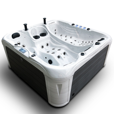Luxusgarten4 menschen massieren heiße Wannen-Badekurort-Strudel-Badewanne mit Bluetooth