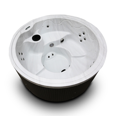 1200L 5 Personen Whirlpool Aristech Acryl rund Form Whirlpool Spabad