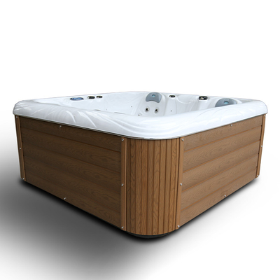4 Personen Outdoor Spa Whirlpool Hinterhof Swim Spa Whirlpool Massage für Whirlpool