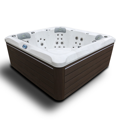 6 Sitzacrylhydromassage-Badewannen-Strudel-Badekurort-Wanne im Freien