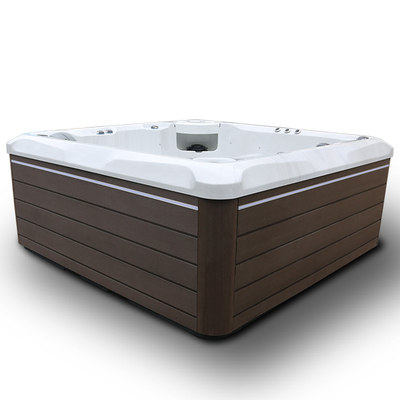 6 Sitzacrylhydromassage-Badewannen-Strudel-Badekurort-Wanne im Freien