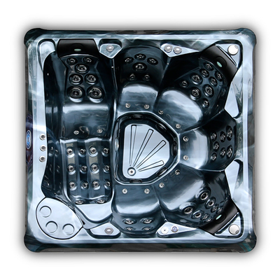 M-351D Amerikanischer Acryl-Außenmassage-Whirlpool für 6 Personen
