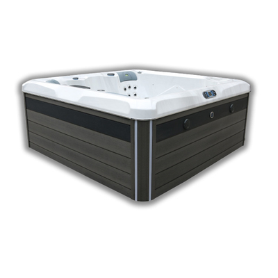 Bequeme hydromassage-Badekurort-heiße Wannen-Strudel-Badewanne im Freien mit 5 Sitzen