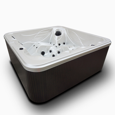 5 Personen-Schaum-mit hoher Dichte Luxusfluss-Filter-System-Massage-heiße Wannen-Badekurort-Wanne