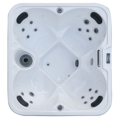 Moderne freistehende Strudel-Badekurort-Massage-acrylsauerbadewanne im Freien