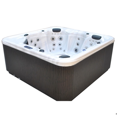 Personen-Massage-Badewannen-Acrylbadekurort-heiße Wannen des Landhaus-6 mit Ozonator