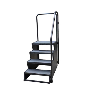 Heiße Wannen-Leiter-Badewannen-Schritt-Treppe im Freien mit Armlehnen-Unterstützung