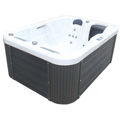 Acrylsauerstrudel-Massage-im Freien heiße Wanne mit Unterwasser-LED-Licht
