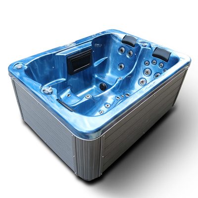 Whirlpool-Außen-Spa-Badewannen, Hinterhof-Pool für Whirlpool, Whirlpool, 3 Personen