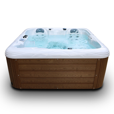4 Sitztränkende heiße Wannen-Badekurort-Badewanne im Freien mit drahtlosem Bluetooth