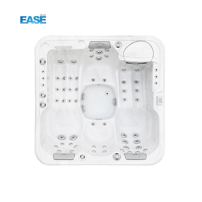 Weißes Outdoor Spa Whirlpool Acryl Spa Balboa System 54 Gesamtreaktoren