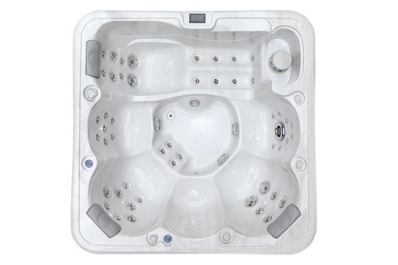 Jacuzzi Außenbad Spa Acryl Massage Bad Selbstreinigung Spa-Pools für 6 Personen