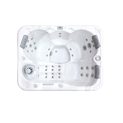 Acryl-Hydrotherapie Whirlpool Massage Spa Whirlpool für 4 Personen zur Erholung im Freien
