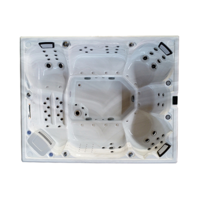89-Jet Acryl Whirlpool für 8 Personen